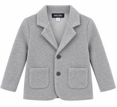 Space Grey Boys Wool Blazer AW26 WB6CY3109