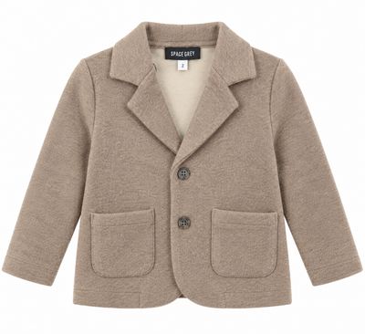 Space Grey Boys Wool Blazer AW26 WB6CY3109