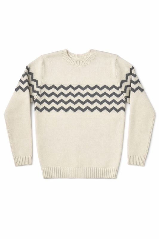 Crew Kids Sydney Zig Zag Sweater G3042 AW26