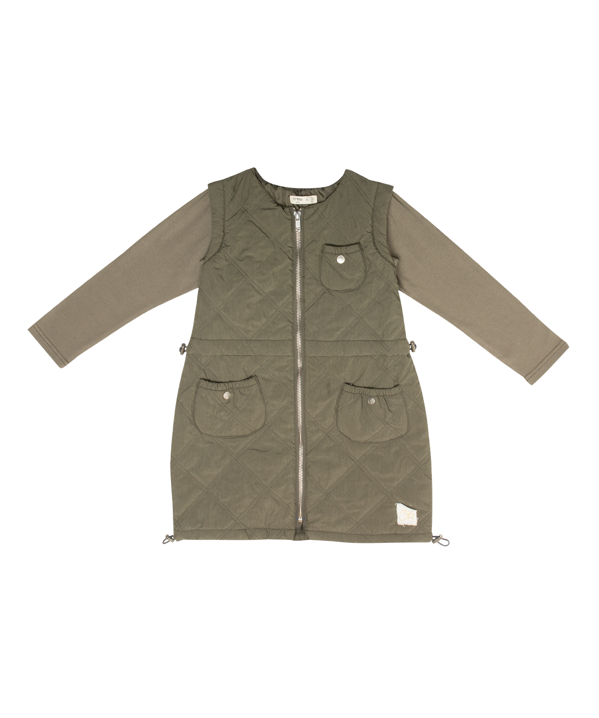 Crew Kids Lyla Quilted Dress AL3222 AW26
