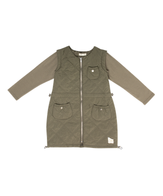Crew Kids Lyla Quilted Dress AL3222 AW26