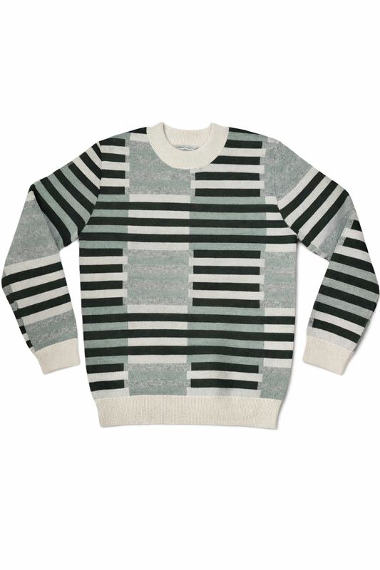 Crew Kids Roy Pattern Knit Sweater G3037 AW26