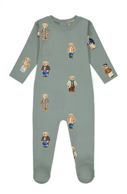 Crew Kids Teddy Pattern Lounge Footie SG3219 AW26