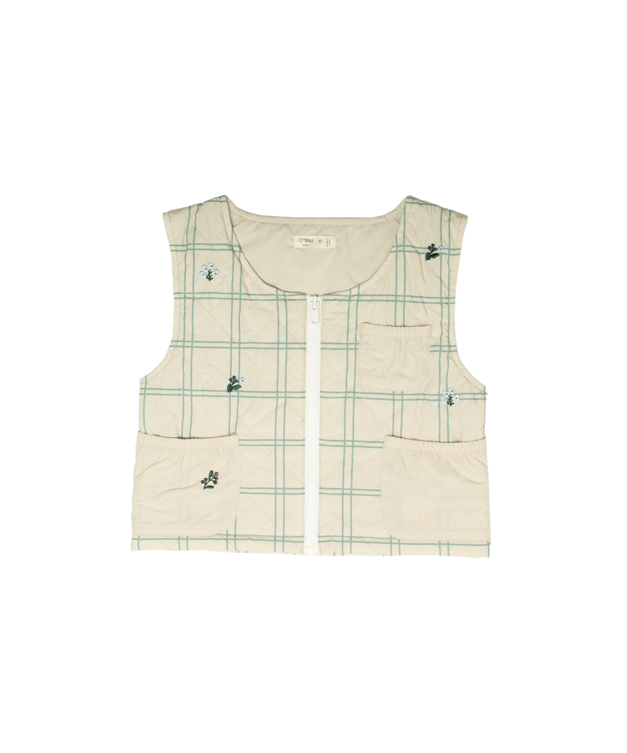 Crew Kids Louise Quilted Vest AL3210 AW26