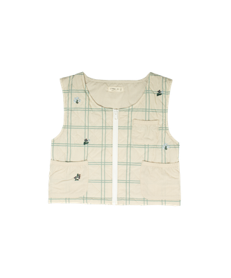 Crew Kids Louise Quilted Vest AL3210 AW26