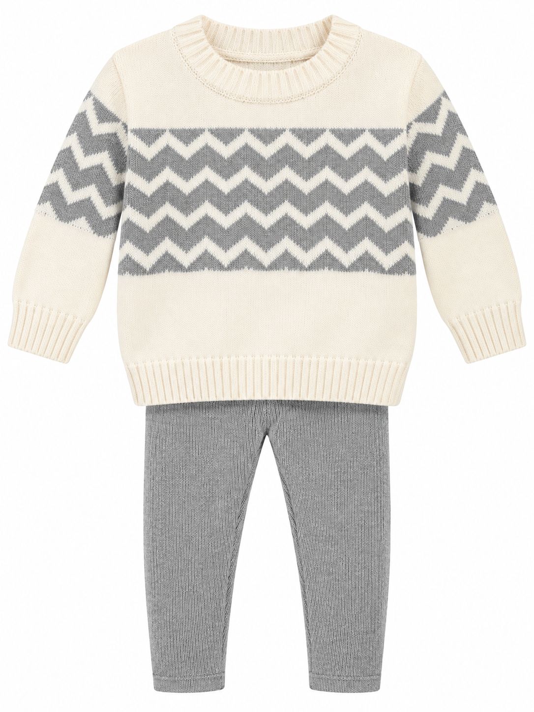 Crew Kids Sydney Zig Zag Knit Set G3043 AW26
