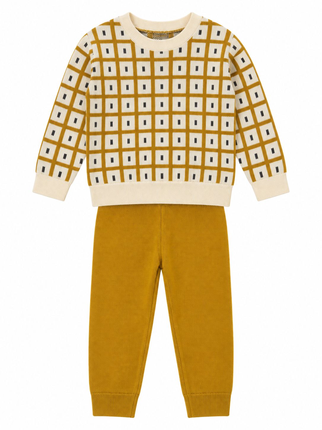 klai Kids Mikey Intarsia Knit Set G3056 AW26