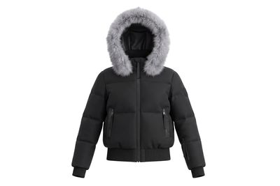 PRAMIE Silver Fox Bomber 2639 AW26