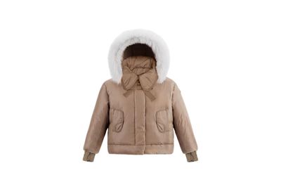 PRAMIE Girls Jacket Tied Bow 2635C AW26