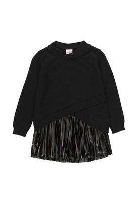 Boboli Knitwear combined dress for girl 784076 AW26