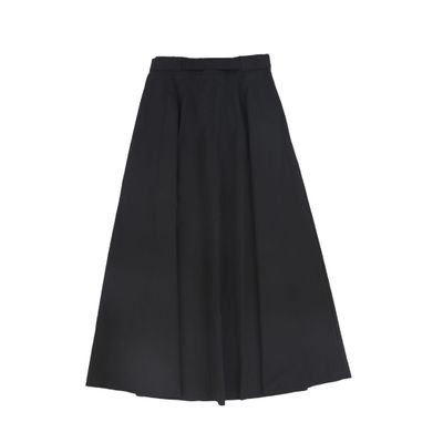 VALENTINA BLACK BELT WAISTED MIDI SKIRT AW26 28314