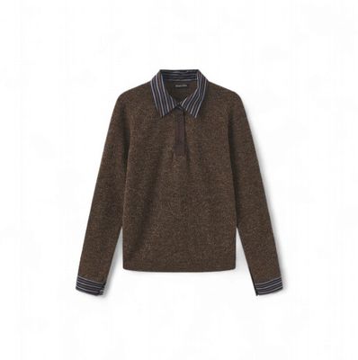 Honest Edit Moahir Blouse Detailed Sweater w-28367 FW26
