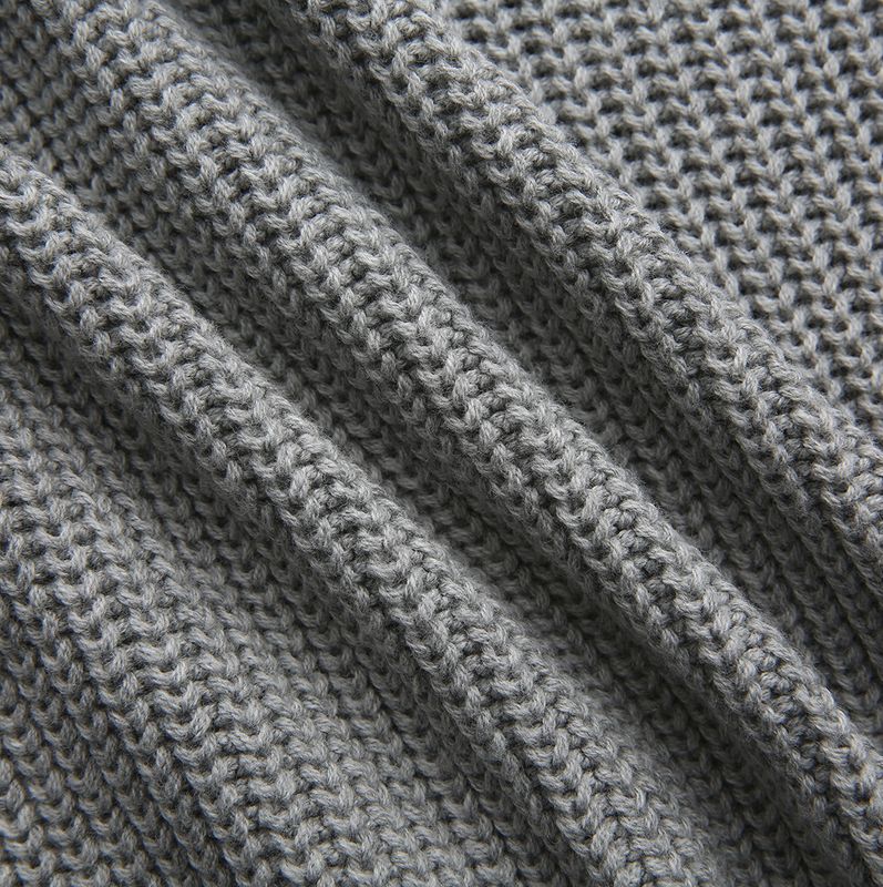 Epik Cable Knit Stripe Collar Sweater w-28921 FW26