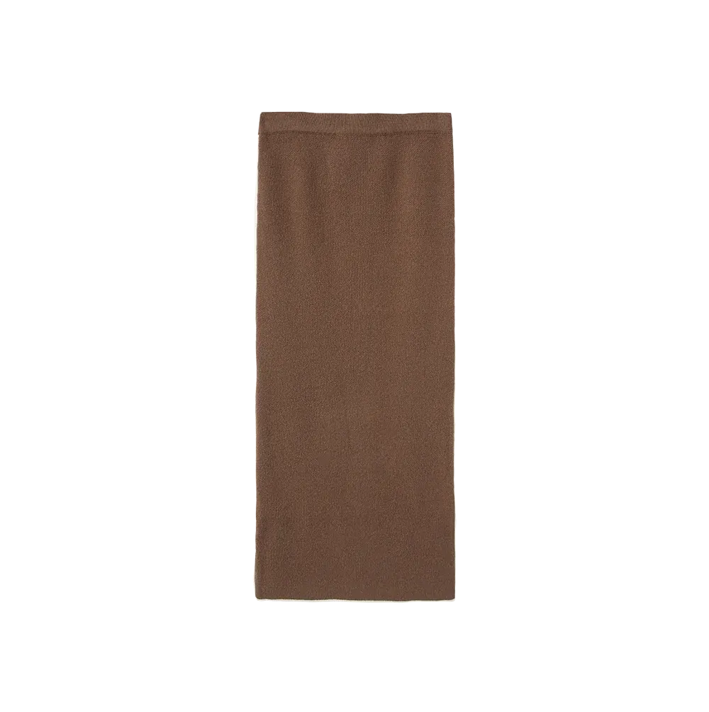 Honest Edit York Trimming Knit Maxi Skirt w-29939 FW26