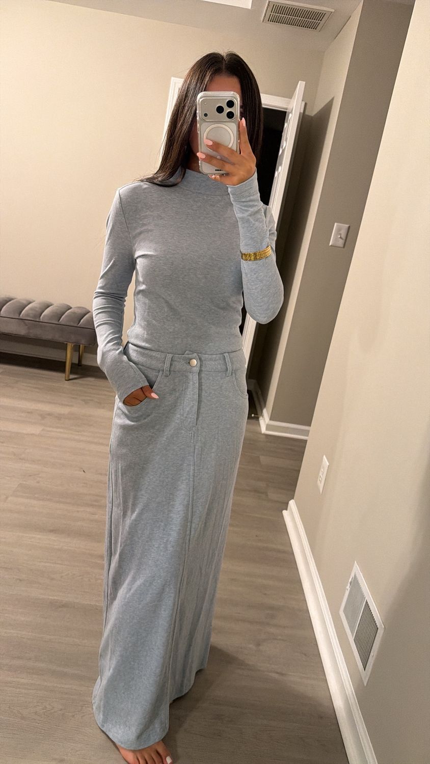 Modelle Alva Turtleneck with skirt set w-30073 FW26