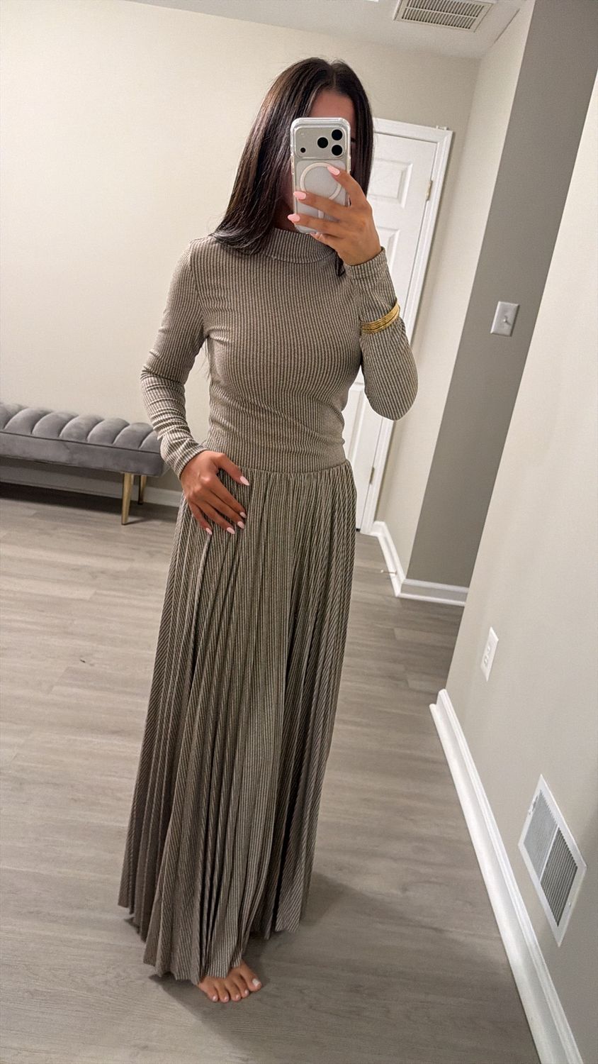 Tweed Kelli Longsleeve Turtleneck with skirt set w-29085 FW26