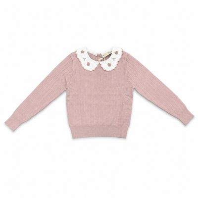 teela Collared Knit Top 23-181A AW26