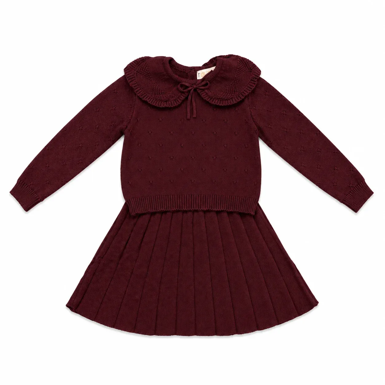 teela Ruffle Collar Set 23-185A AW26