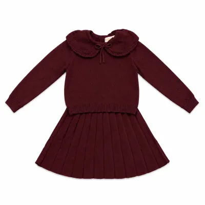 teela Ruffle Collar Set 23-185A AW26