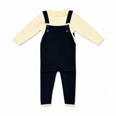 teela Knit Trim Overall Set 23-176A AW26