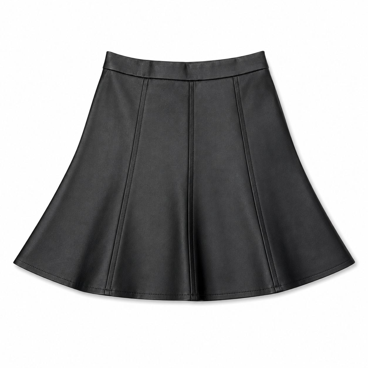 teela Leather Skirt 23-102A AW26