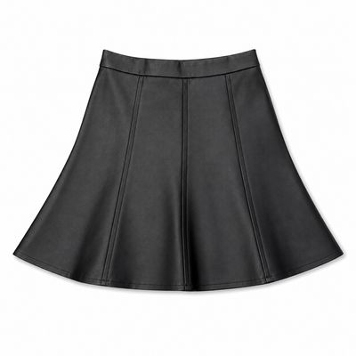 teela Leather Skirt 23-102A AW26