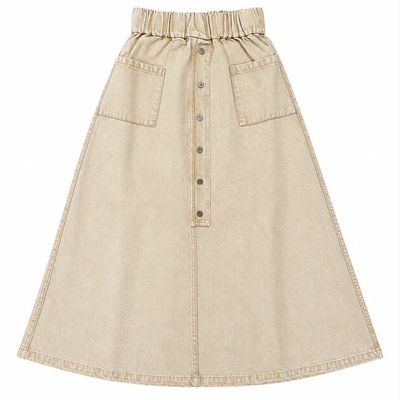 teela Twill Maxi Skirt 23-095 AW26