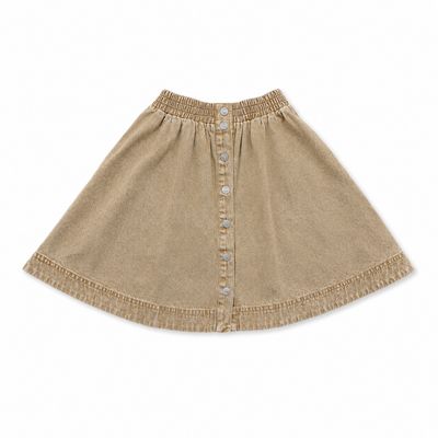 teela Twill Circle Skirt 23-092 AW26