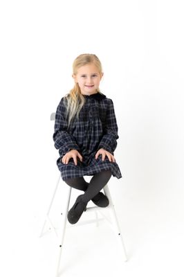 Bonjoy Velvet Plaid Dress SW26006D AW26