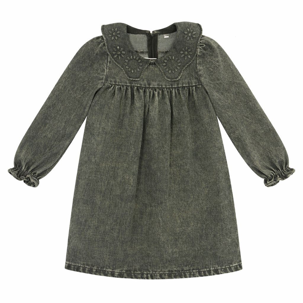 Bonjoy Crochet Denim Dress TW26006D AW26