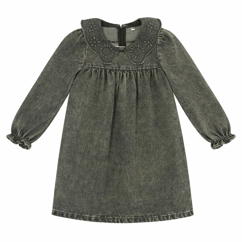 Bonjoy Crochet Denim Dress TW26006D AW26