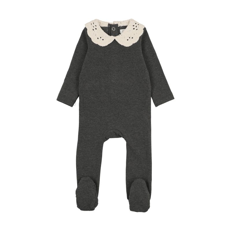 Bonjoy Crochet Collar Footie BP26008F AW26