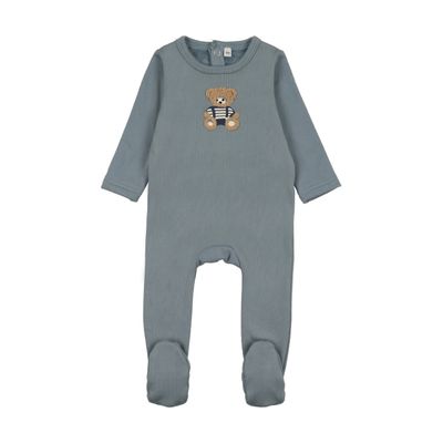 Bonjoy Sherpa Teddy Velour Footie BWLV26007F AW26