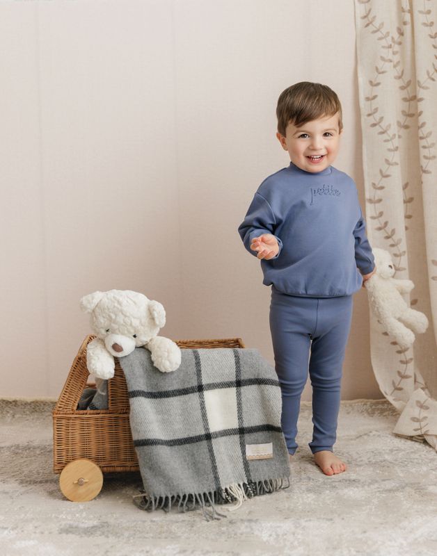 Bonjoy Embossed Petite Sweatset BWL26296SET AW26