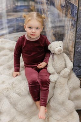 Bonjoy Velour Mon Cherie Pajamas BWL26211P AW26