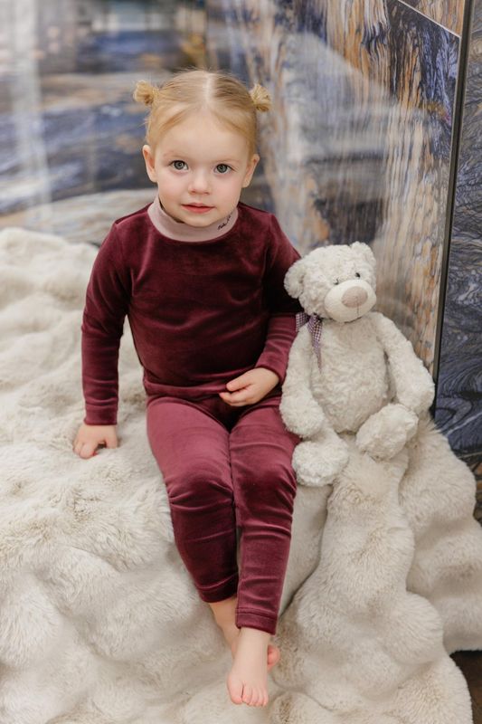 Bonjoy Velour Mon Cherie Pajamas BWL26211P AW26