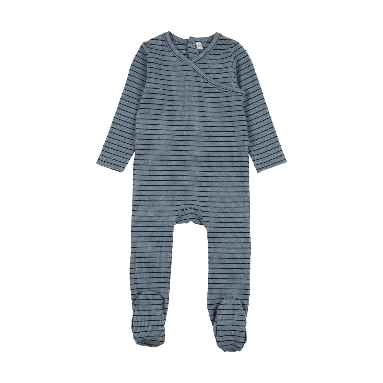 Bonjoy Super Soft Stripes Footie BWL26216F AW26