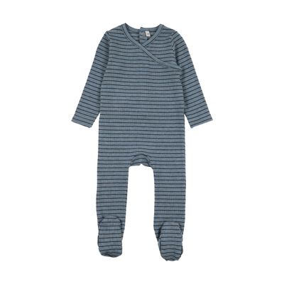 Bonjoy Super Soft Stripes Footie BWL26216F AW26