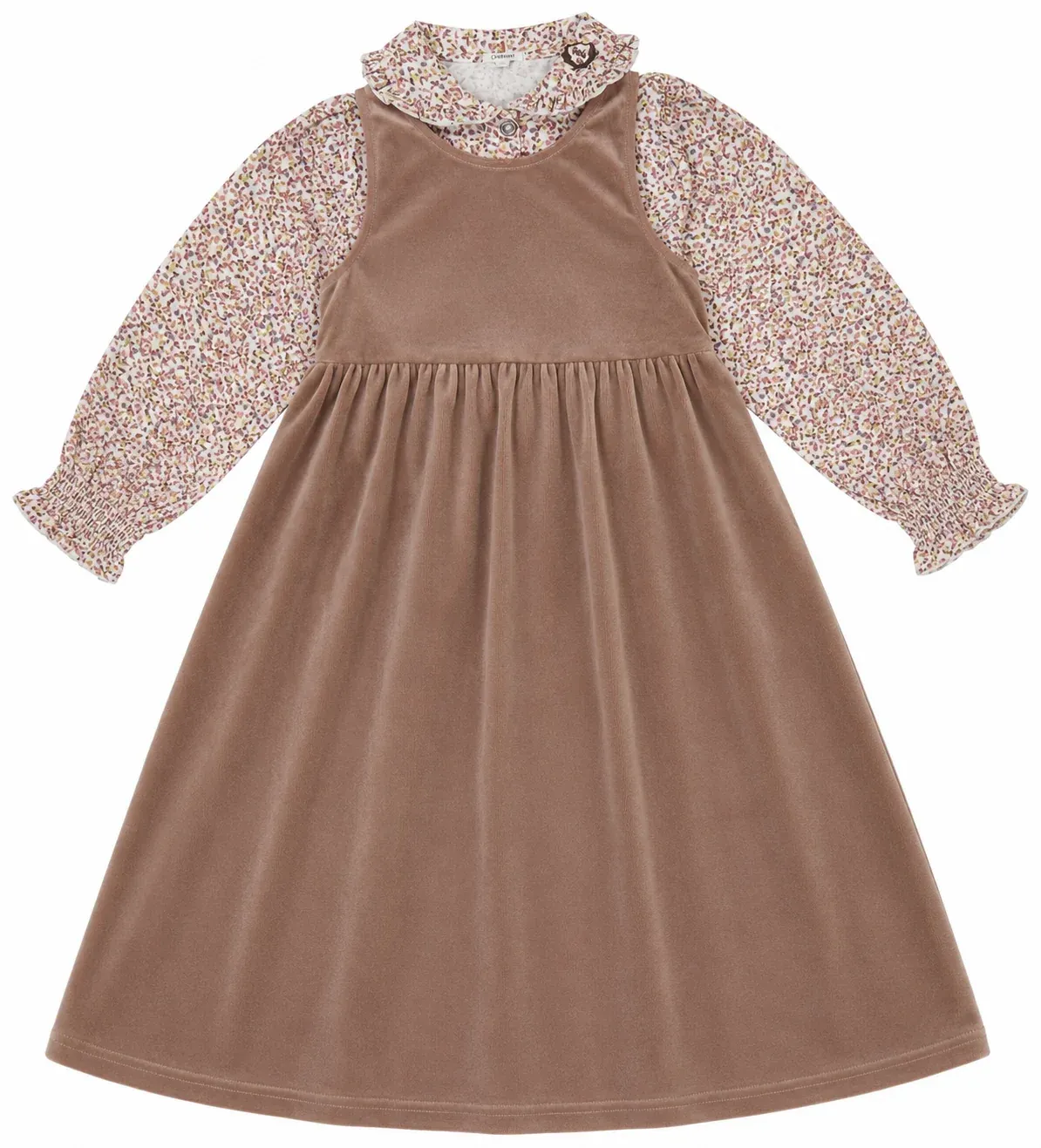 Bonjoy Printed Floral Robe+Blouse WP26009J AW26