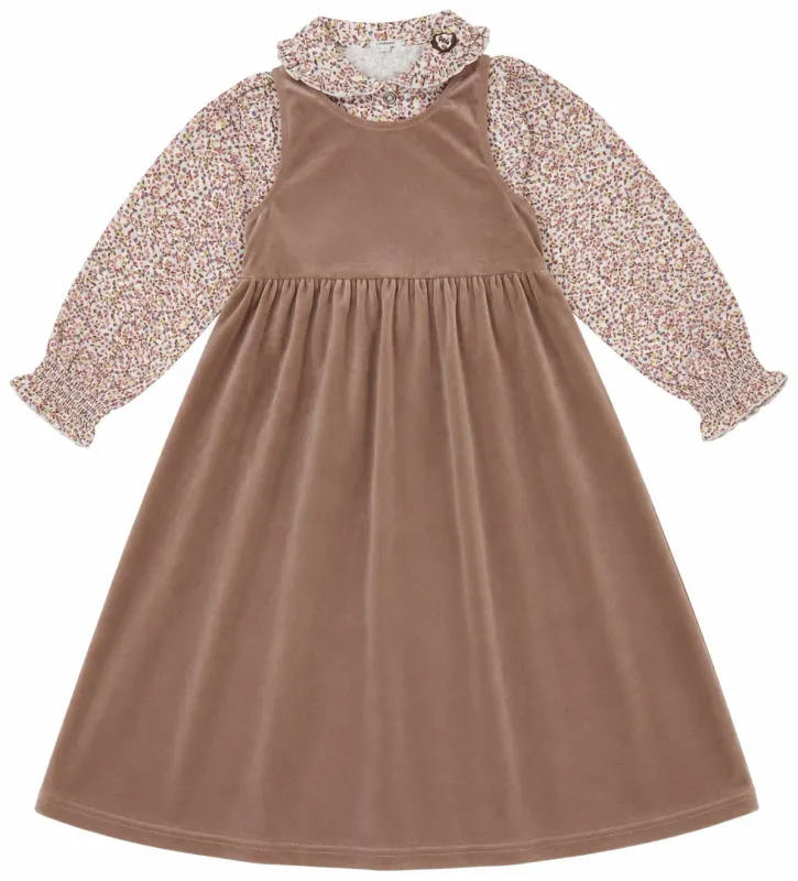 Bonjoy Printed Floral Robe+Blouse WP26009J AW26