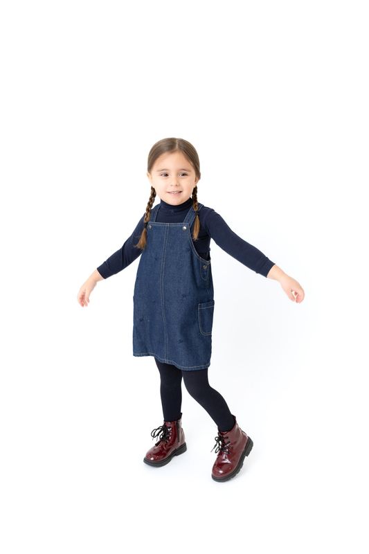 Bonjoy Printed Heart Denim Jumper TW26010J AW26