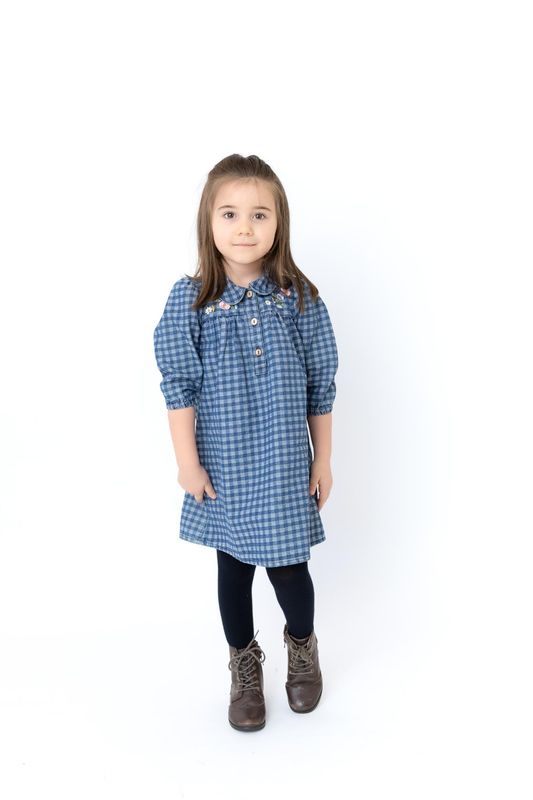 Bonjoy Gingham Dress TW26017D AW26