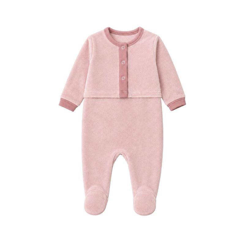 Bonjoy Cozy Cardigan Footie w/ Cardigan WL26005CF AW26