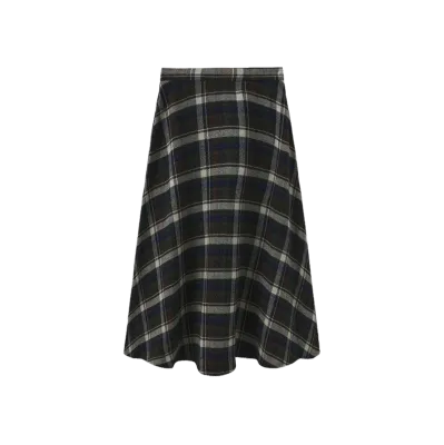 Tustello Piko Plaid Flare Skirt C 28649 AW26