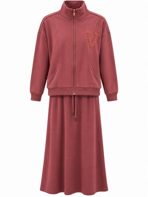 Vibe Kendall Collar Zip with skirt set C 29705 AW26