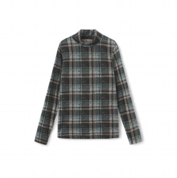 Phil and Phoebe Delmar Plaid Mock Neck C 29725 AW26