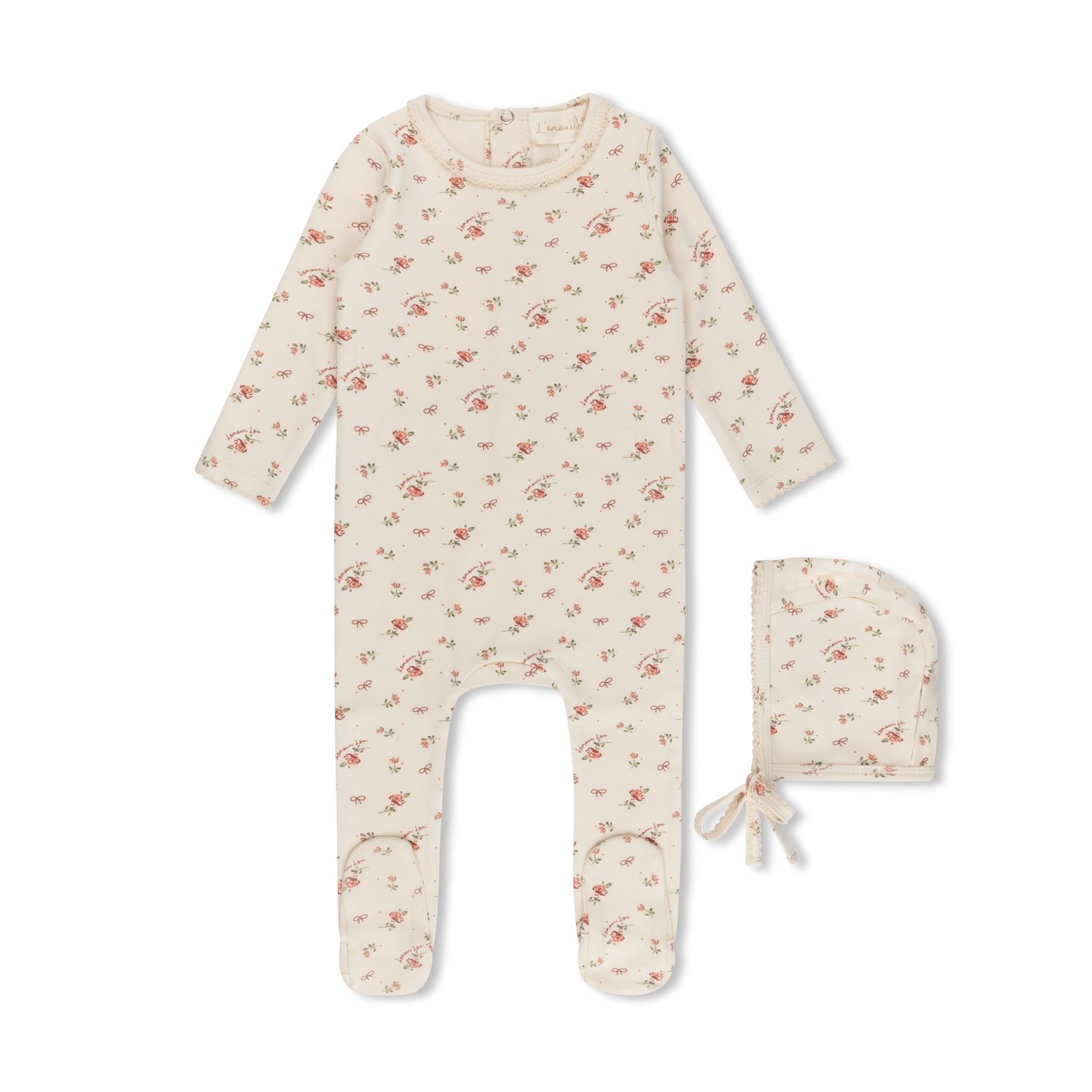 L'Amour Lou VINTAGE FLORAL FOOTIE LLFW23 AW26