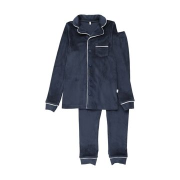 Pouf velour-grandpa-pj-navy AW26