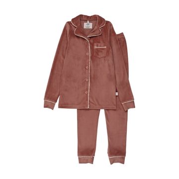 Pouf velour-grandpa-pj-pink AW26