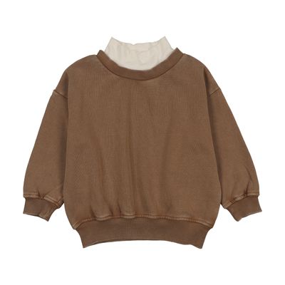 Kin Kin OVERSIZED TURTLENECK SWEATSHIRT FAW26-BD5 AW26